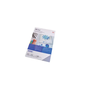Tapa encuadernacion gbc pvc transparente cristal 150 micras din a4 pack de 100 unidades
