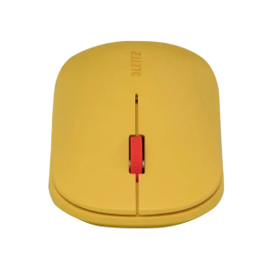 Raton leitz cosy inalambrico dual 4000 dpi usb-a nano 2,4 ghz color amarillo