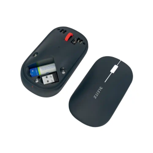 Raton leitz cosy inalambrico dual 4000 dpi usb-a nano 2,4 ghz color gris