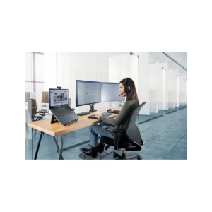 Reposapies kensington smartfitásolemate pro elite ergonomic color gris 530x120x340 mm