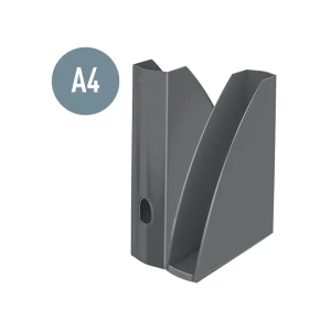Revistero leitz wow plastico lomo 60 color azul 75x312x258 mm