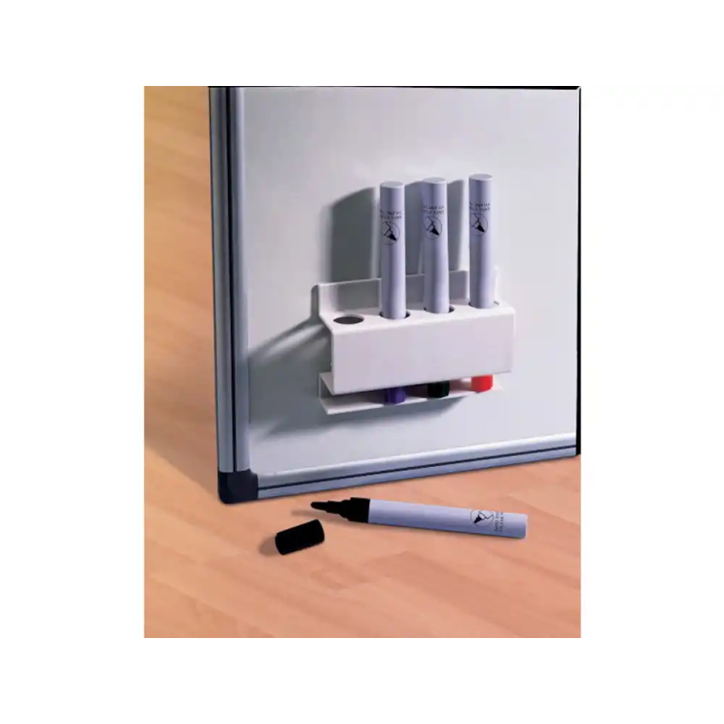 Soporte nobo magnetico para 4 rotuladores de pizarra