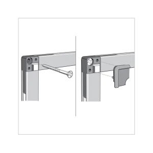 Tablero de anuncios nobo essence corcho 1500x1200 mm