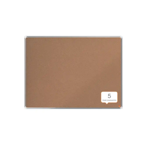 Tablero de anuncios nobo premium plus corcho 1200x900mm