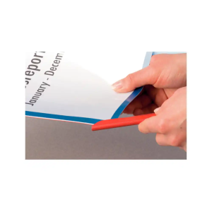 Lomera para encuadernar leitz din a4 plastico 3 mm capacidad 30 hojas pack de 50 unidades