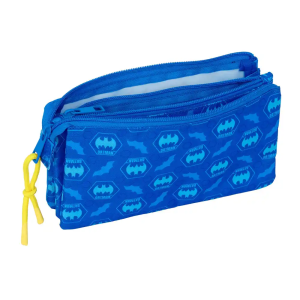 Bolso escolar portatodo safta triple batman preescolar 120x220x30 mm