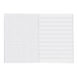 Bloc musica y canto liderpapel pentagrama interlineado 2 mm cuadricula 5mm din a4 24 hojas 100g/m2