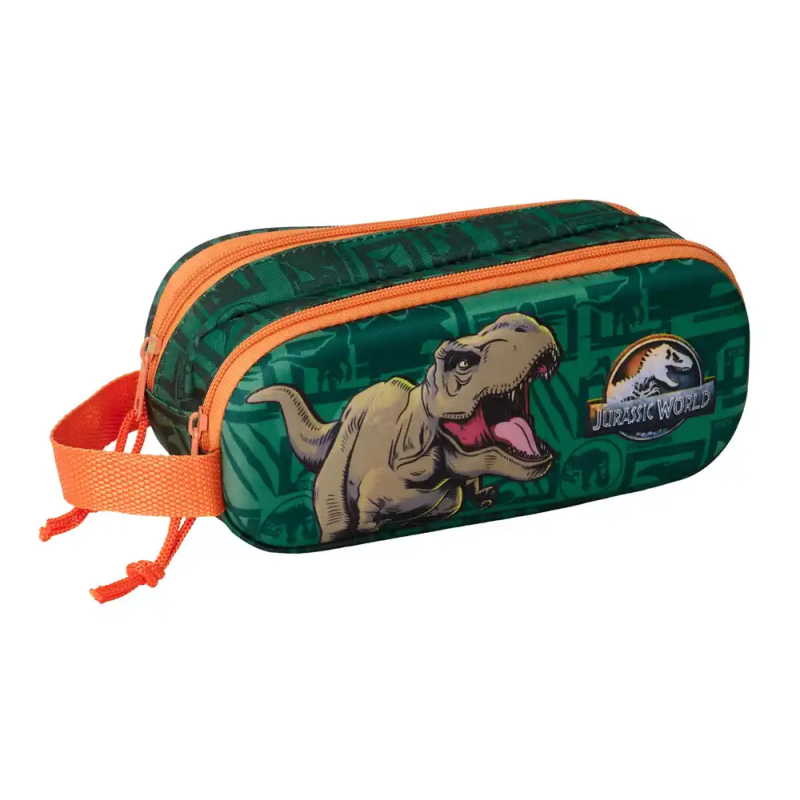 Bolso escolar portatodo safta doble 3d mochilas 3d jurassic world 80x210x60 mm