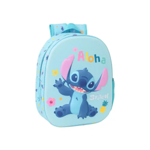 Mochila safta 3d stitch...