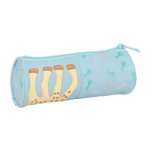 Bolso escolar portatodo safta redondo reciclado y repelente al agua sophie la girafe dreams 70x200x70 mm