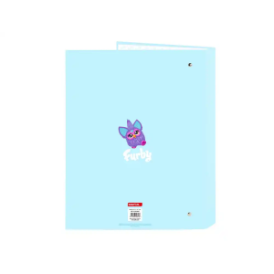 Carpeta safta 4 anillas mixtas folio carton furby