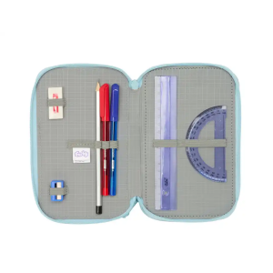 Plumier escolar safta triple 37 piezas furby 195x125x55 mm