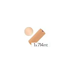 Papel kraft liderpapel marron bobina 1 mt x 714 mt especial para embalaje peso 50 kg