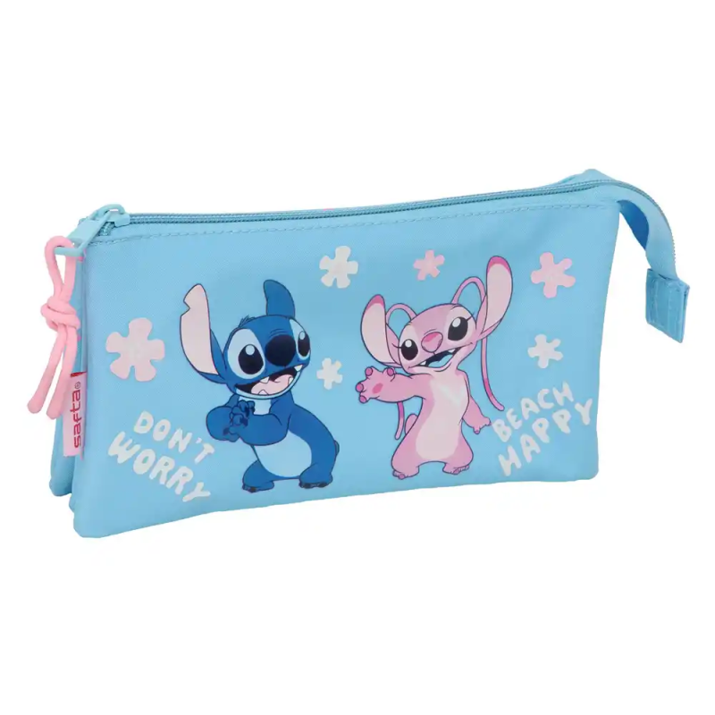 Bolso escolar portatodo safta triple stitch happy 120x220x30 mm