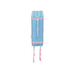 Plumier escolar safta triple 37 piezas stitch happy 195x125x55 mm