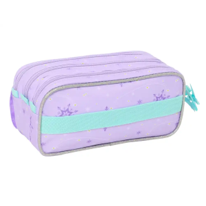 Bolso escolar portatodo safta triple big frozen spirit 100x215x80 mm