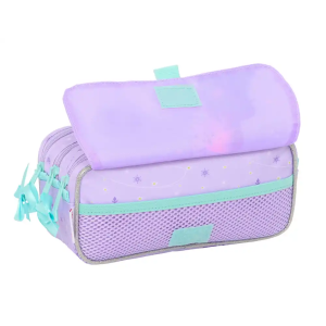 Bolso escolar portatodo safta triple big frozen spirit 100x215x80 mm
