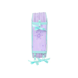 Plumier escolar safta triple 37 piezas frozen spirit 195x125x55 mm