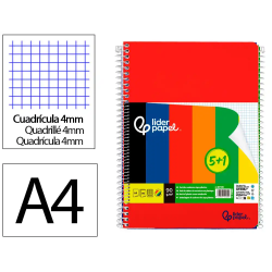 Cuaderno espiral liderpapel...