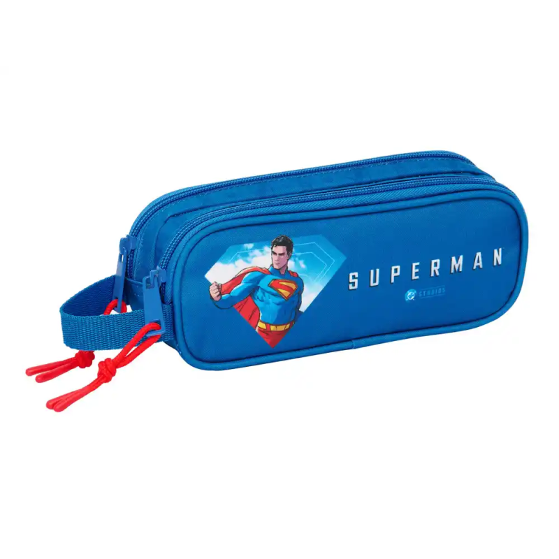 Bolso escolar portatodo safta doble superman 80x210x60 mm