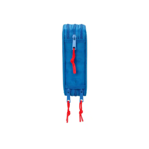 Plumier escolar safta triple 37 piezas superman 195x125x55 mm