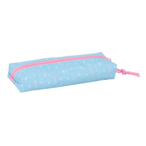 Bolso escolar portatodo safta rectangular con goma elastica 22cm blackfit8 smile 40x220x70 mm
