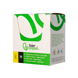 Pegamento liderpapel en barra 6 gr boligrafo con clip
