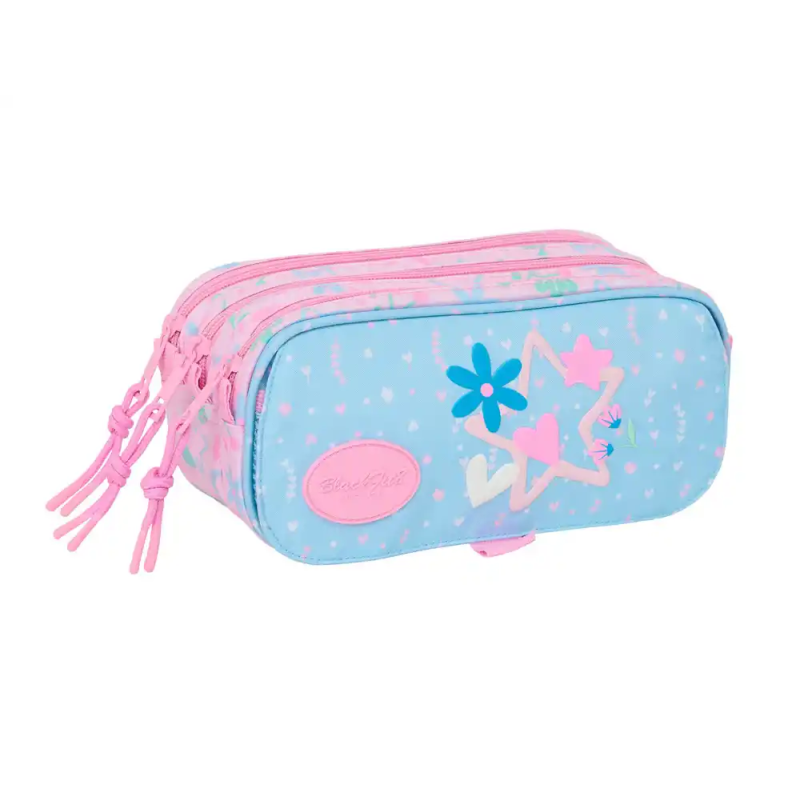 Bolso escolar portatodo safta triple big blackfit8 smile 100x215x80 mm