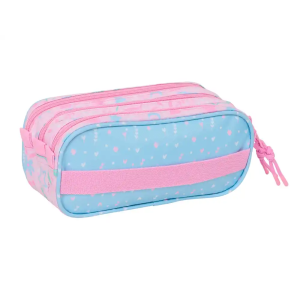Bolso escolar portatodo safta triple big blackfit8 smile 100x215x80 mm