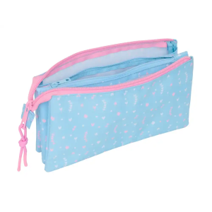 Bolso escolar portatodo safta triple blackfit8 smile 120x220x30 mm