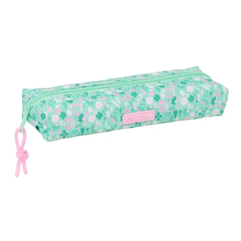 Bolso escolar portatodo safta rectangular con goma elastica 22cm cuore 40x220x70 mm