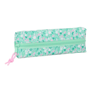 Bolso escolar portatodo safta rectangular con goma elastica 22cm cuore 40x220x70 mm