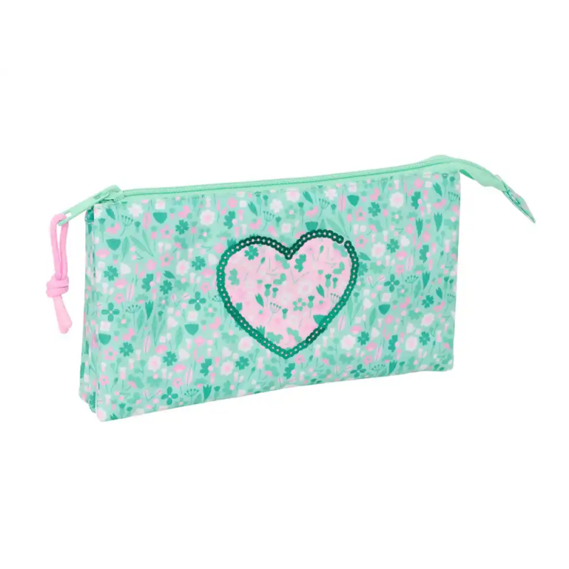 Bolso escolar portatodo safta triple safta cuore 120x220x30 mm