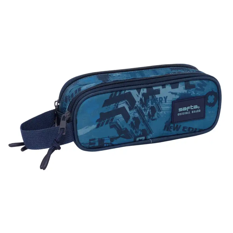 Bolso escolar portatodo safta doble new edition 80x210x60 mm