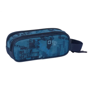 Bolso escolar portatodo safta doble new edition 80x210x60 mm