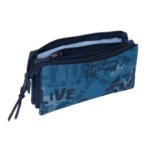 Bolso escolar portatodo safta triple safta new edition 120x220x30 mm