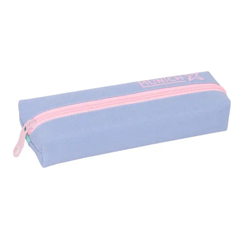 Bolso escolar portatodo safta rectangular con goma elastica 22cm munich mellow 40x220x70 mm