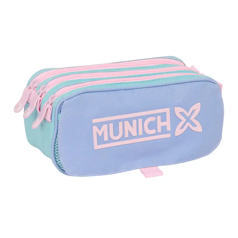 Bolso escolar portatodo safta triple big munich mellow 100x215x80 mm