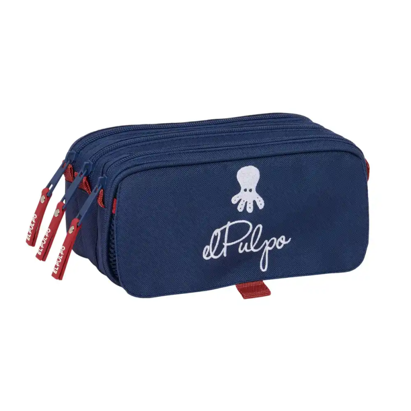 Bolso escolar portatodo safta triple big el pulpo 100x215x80 mm
