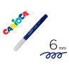 Rotulador carioca jumbo lavable azul punta gruesa 6 mm