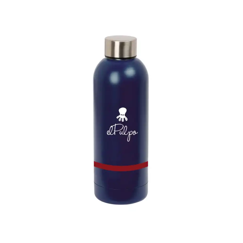 Botella termo acero inoxidable 500ml el pulpo 225x70 mm