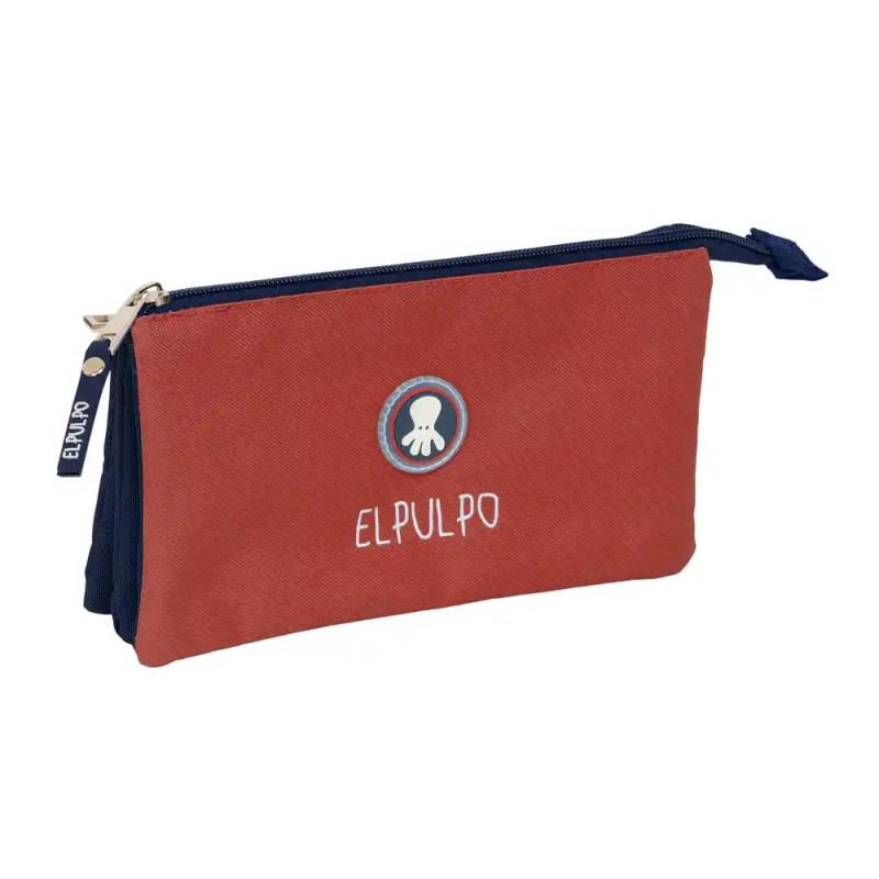 Bolso escolar portatodo safta triple el pulpo basics 120x220x30 mm
