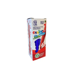 Rotulador carioca jumbo lavable azul punta gruesa 6 mm