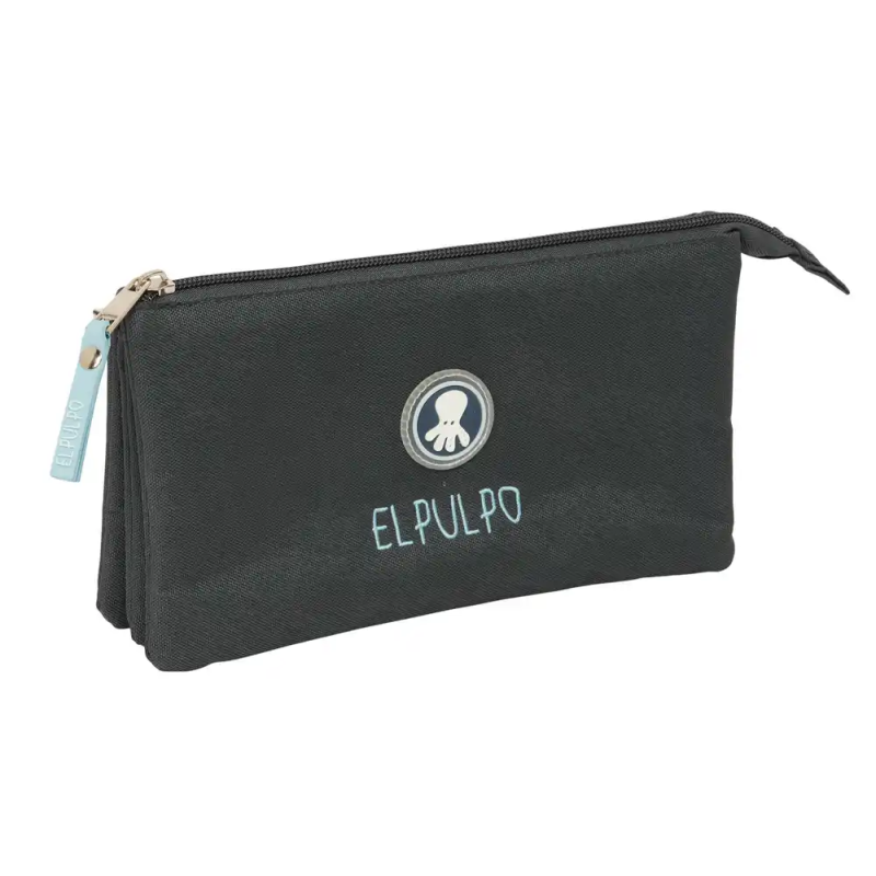 Bolso escolar portatodo safta triple el pulpo basics 120x220x30 mm
