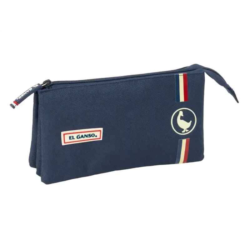 Bolso escolar portatodo safta triple el ganso eclipse 120x220x30 mm