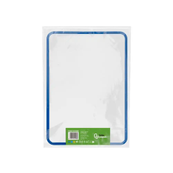 Pizarra blanca liderpapel 21x30 cm magnetica doble cara lisa con rotulador iman y borrador