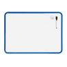 Pizarra blanca liderpapel 30x42 cm magnetica doble cara lisa con rotulador iman y borrador