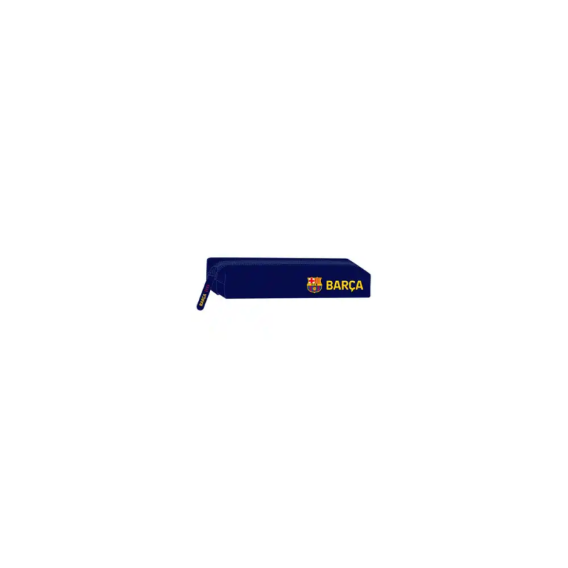 Bolso escolar portatodo safta rectangular con goma elastica 22cm f.c. barcelona 1 equipacion 25/26 40x220x70 mm