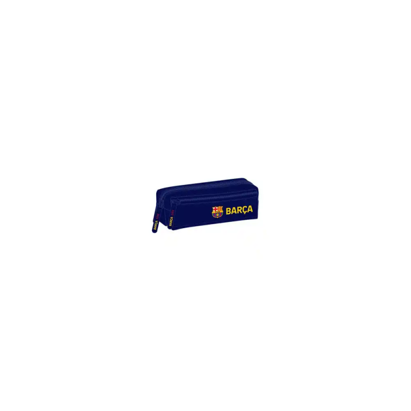 Bolso escolar portatodo safta triple pequeño con goma elastica 22cm f.c. barcelona 1 equipacion 25/26 85x220x60