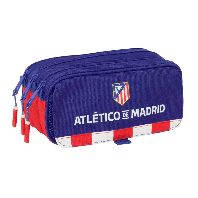 Bolso escolar portatodo safta triple big atletico de madrid 100x215x80 mm